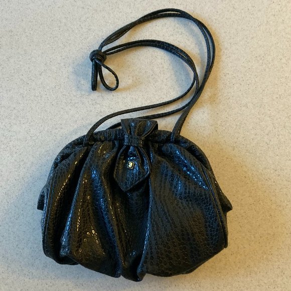 Crossbody Shoulder Bag by Nas Bags Vintage & Unique Animal Skin Pattern NOS - Picture 1 of 14